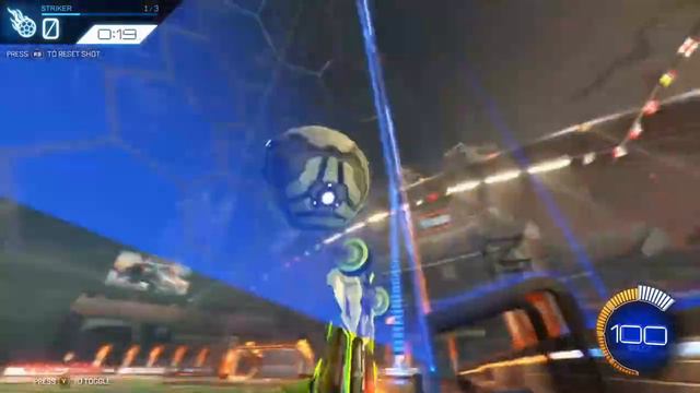 Rocket League|First every Flip Reset in Gold!!!