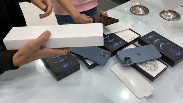 Unboxing iphone 12 pro Max