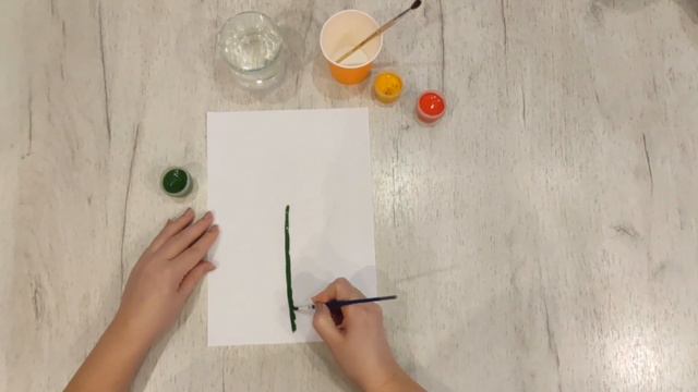 Малювання. "Чарівна квітка" (долонька)