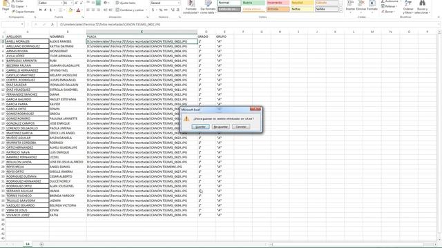 Automatización Credenciales PVC en Photoshop y Excel