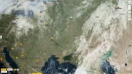 Карта облачности РУСЬ (от Восточной Европы до Сибири без северных территорий) (октябрь).
03.10.2023