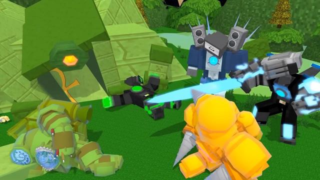 Monster School : Skibidi Toilet vs Tri-Titan, SONAR TITAN & UPGRADED CAMERAMAN - Minecraft Animatio