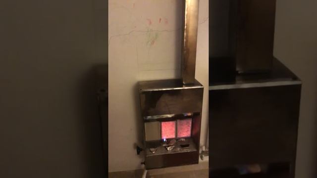 Газовая печь для небольшого помещения