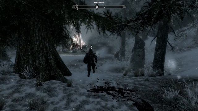 Skyrim, Chief Yamarz Teaches us how to Fly