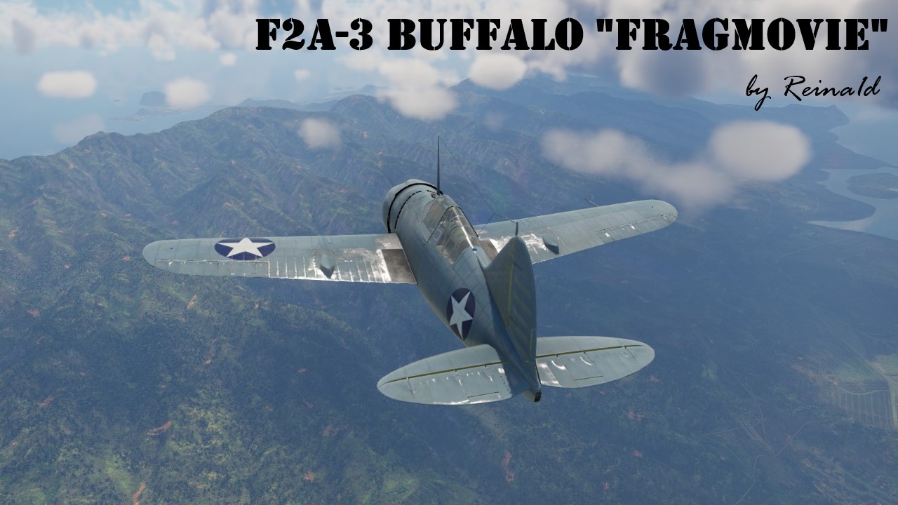 War Thunder|Симуляторные бои|F2A-3 Buffalo