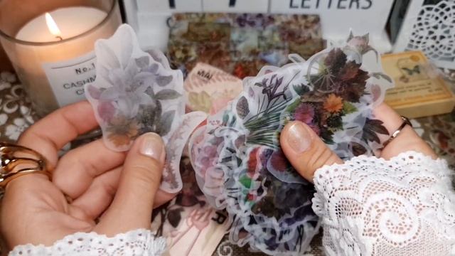 Huge Journaling Haul Unpack With Me  | Aliexpress Scrapbooking Supplies ASMR