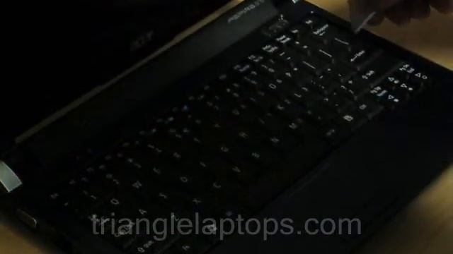Replacing keyboard for Acer Aspire One 10.1 netbook