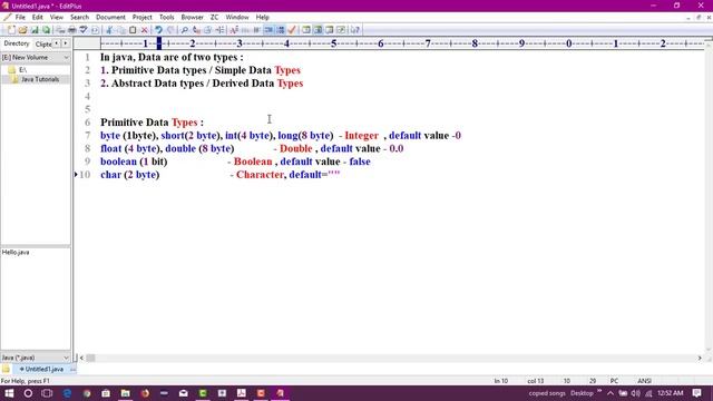 03 Local Variable in Java