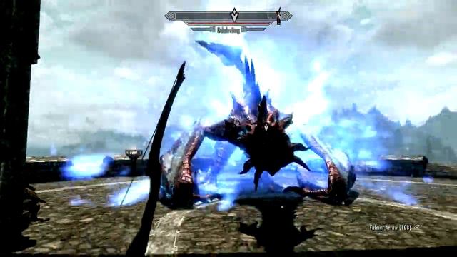 Skyrim "The Fallen": Capturing a Pet Dragon [HD]