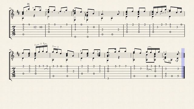 Mary Blane - Catharina Josepha Sidney Pratten (1821 - 1895) - Tablature