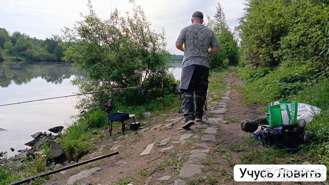 Рыбалка на канале им. Москвы.