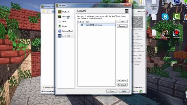 MultiMc minecraft launcher