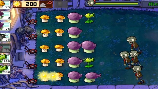 играю в Plants vs zombies