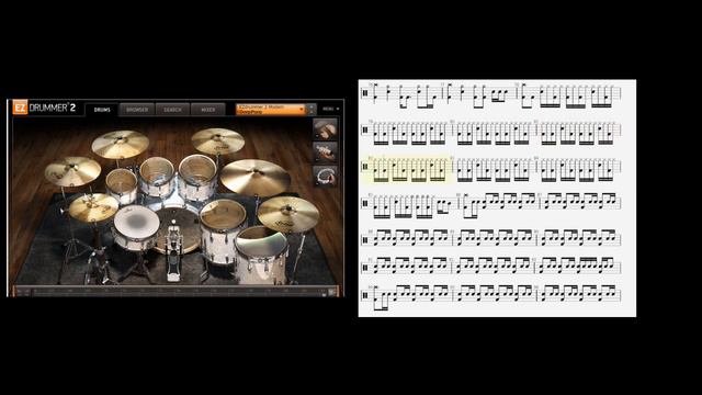 Smoke On The Water Deep Purple Drum Cover Ezdrummer