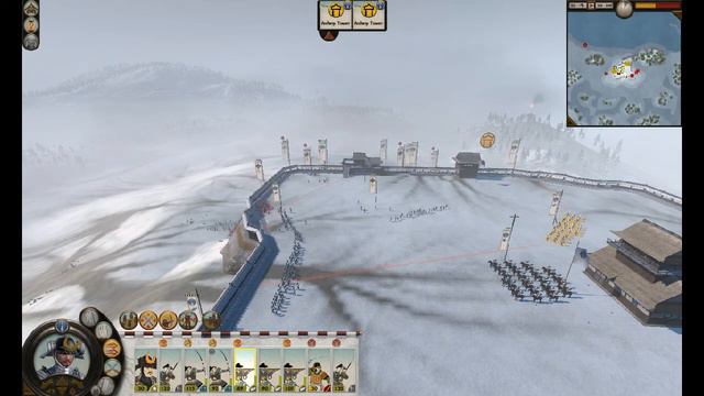 Siege of Kokura Castle Total War Shogun 2 Otomo Clan campaign gameplay.