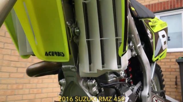 2016 SUZUKI RMZ 450