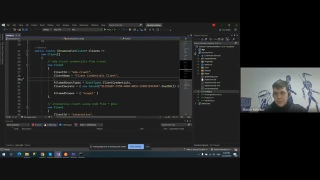 Web security  OAuth2 and Identity Server