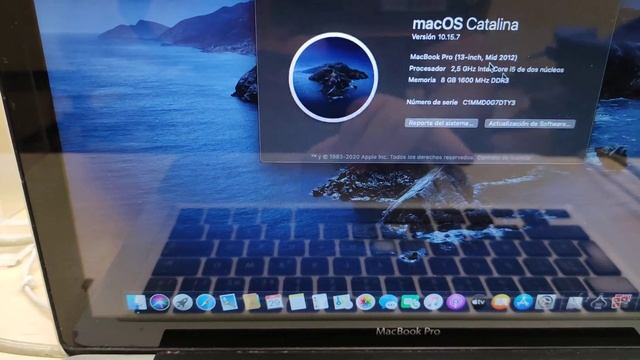 comportamiento macbook pro mid 2012