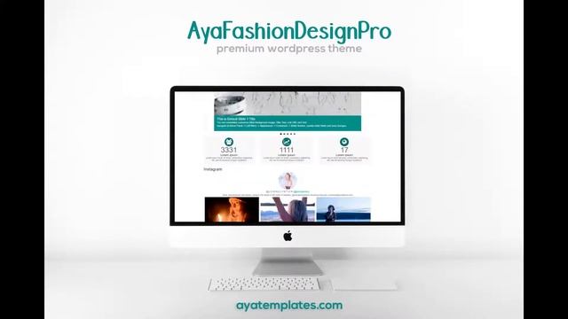 AyaFashionDesignPro - Premium WordPress Theme