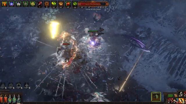 POE 3.22 Returning projectiles Splitting steel CHAMP  (SAVIOUR)
