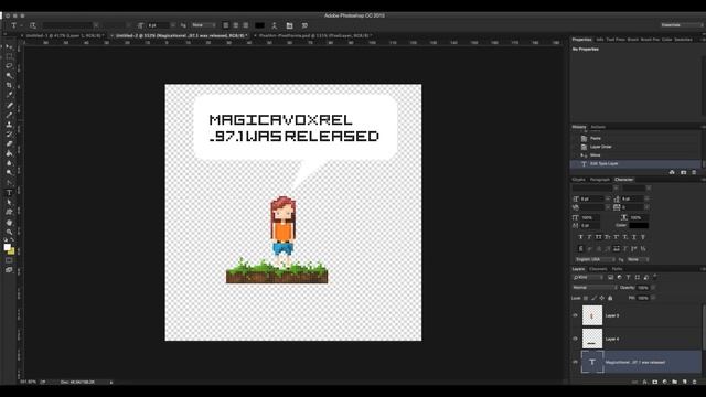 Using PNG Images to Create MagicaVoxel Models