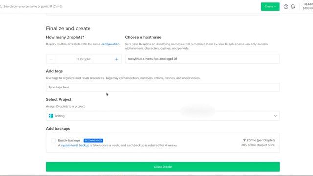 Rocky Linux (VPS or Droplet)ကို DigitalOcean Cloud မှာ ဘယ်လို deployလုပ်လဲ ၊ VPC ဘယ်လိုလုပ်လဲ Demo