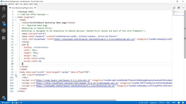 Learn Bootstrap (Step by step Tutorial ) -  Part 4/5