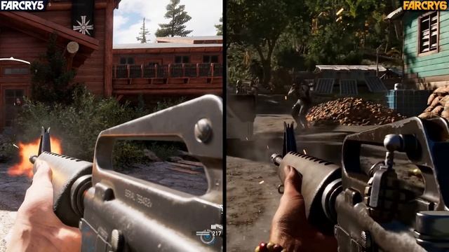 Far Cry 6 Trailer vs Far Cry 5  Direct Comparison