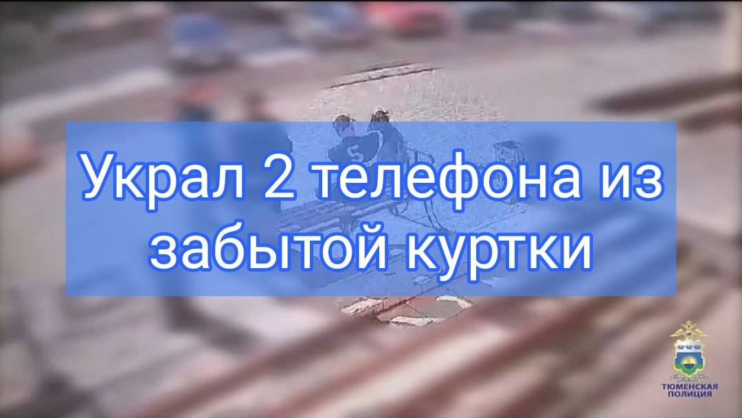 В Тюмени задержан подозреваемый в краже двух телефонов