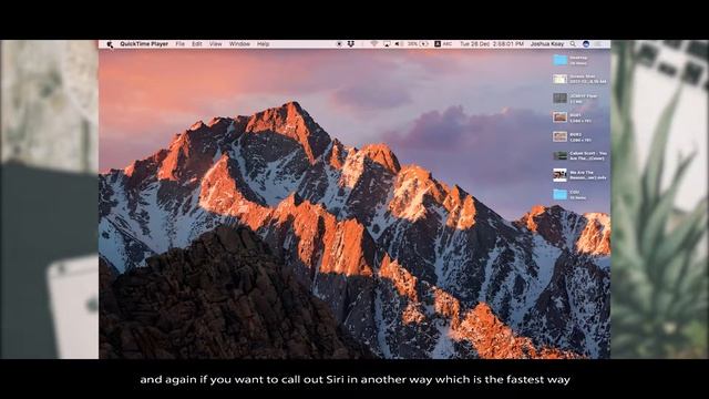 CG University: Siri on Mac