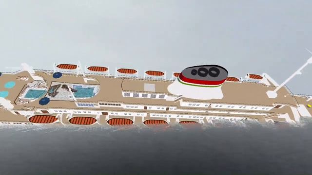 Gmod Sinking Ship Animation 13 The Sinking of the Andrea Doria