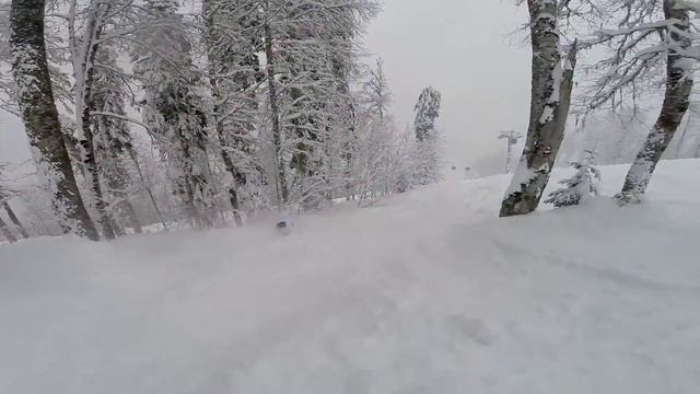 Красная поляна. Снег и Фэйлы.