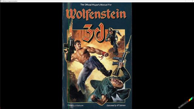 🐺 2K Wolfenstein 3D Poster AI Image Processing Demo 🎮