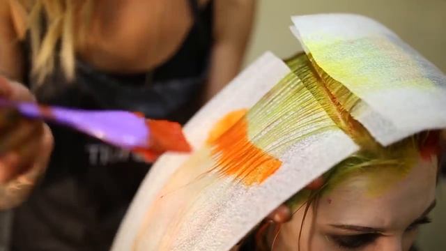 Creating colorful hair w/ Joico and Pravana