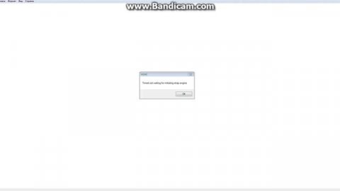 Как убрать ошибку Timed out waiting for initialing xtrap-enginy