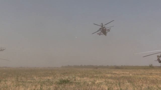 Боевая работа самого защищенного вертолета в мире - Ка-52