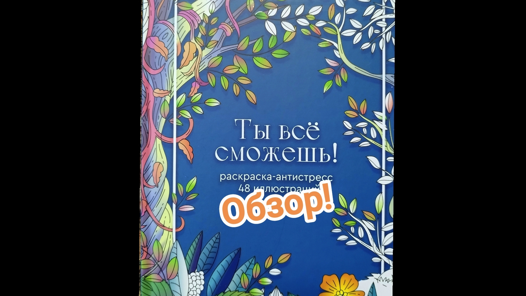 Ты всё сможешь! Раскраска антистресс 48 ил.