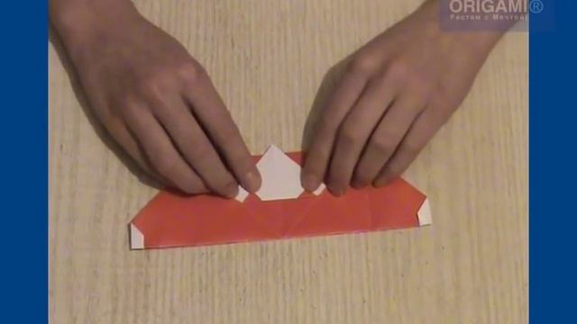 Дед Мороз оригами