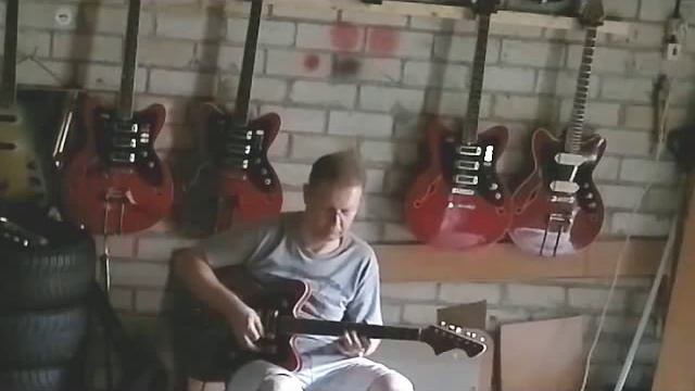 5 Jolana Tornado and 4 Jolana Special guitars