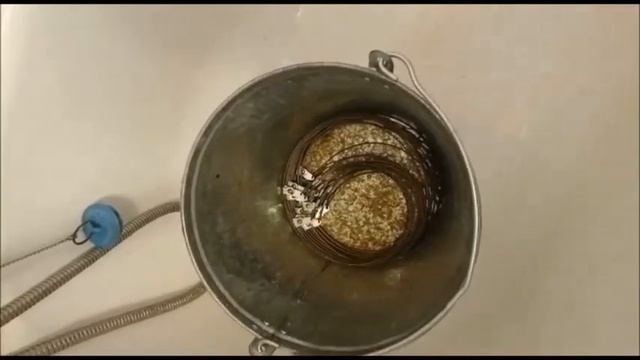 Холодное воронение петель из оцинкованного троса.