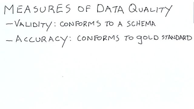Measuring Data Quality - Data Wranging with MongoDB