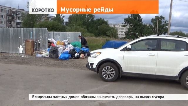 Антимусорные рейды в Васильевском и Мостовике