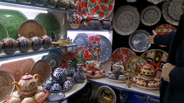 Керамика Узбекистана. Özbekistan ulusal seramikleri