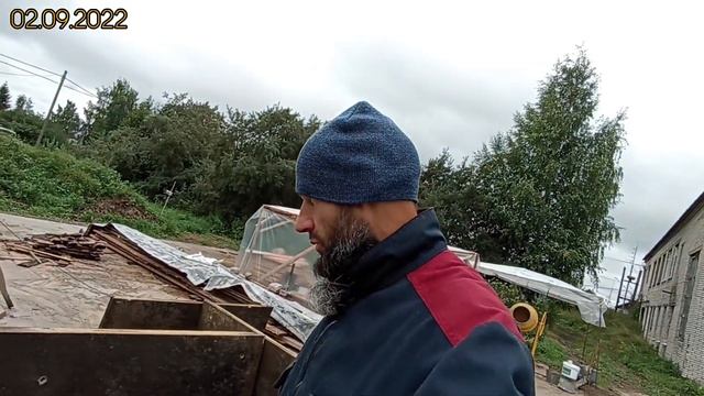 Опилкобетон (арболит) ?√72 Строим Дом. 02.09.2022. снимаю опалубку, извлечение трубок, выводы