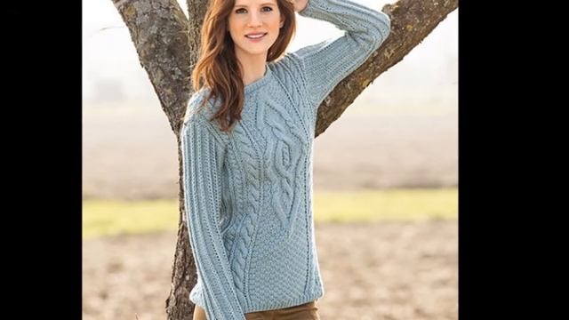 Пуловер Спицами, 46-48 размер - 2019 / Pullover Knitting needles 46-48 size