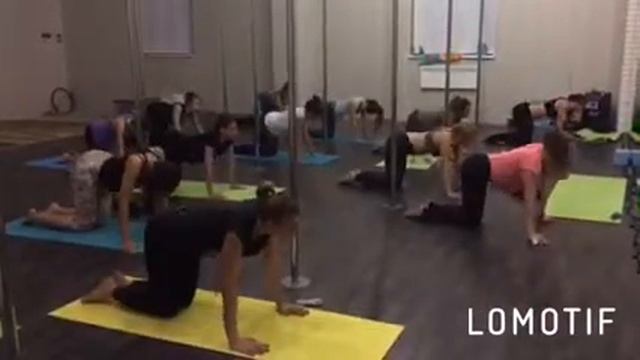 Stretching & околопилонная хореография / pole exotic/ poledancer/ танец на пилоне