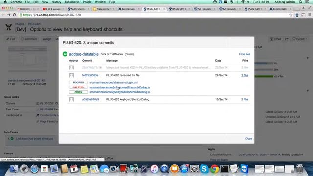 Traceability by using Atlassian tool
