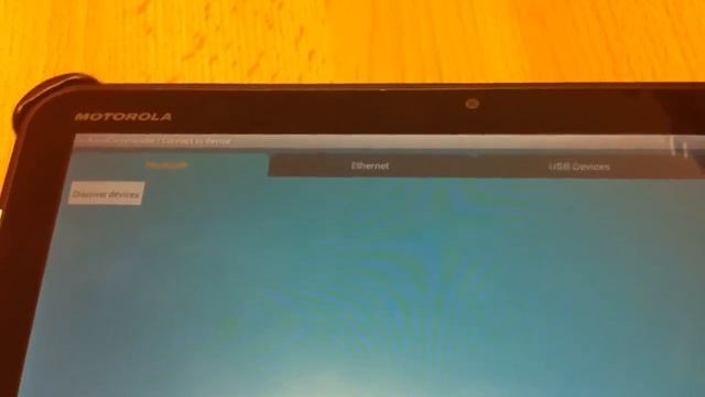 ArduinoCommander connect Android pad and Arduino via Ethernet Shield