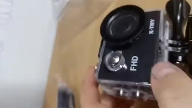 Распоковка экшн камеры X-TRY XTC100