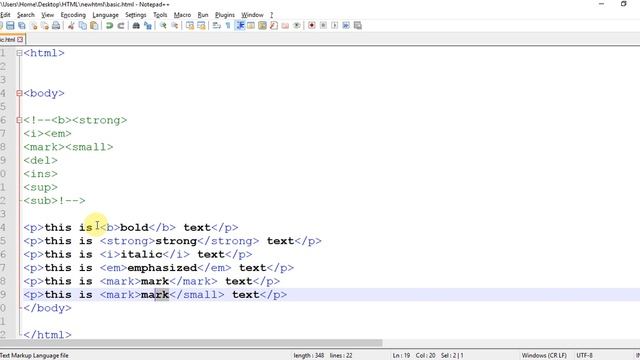 5- Formatting Text Styles for begginers
